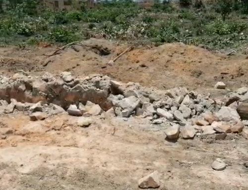 Destruction des infrastructures de la Nécropole Rivière des Anges